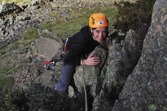 First Day Rock Climbing Outdoors